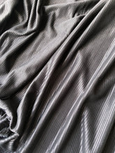 Load image into Gallery viewer, French Stretched Ribbed Satin - Glasgow Fabric Store
