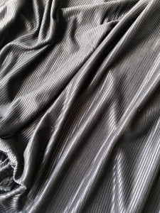 French Stretched Ribbed Satin - Glasgow Fabric Store