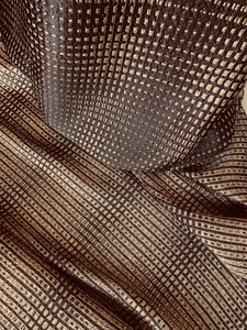 Metallic Silk Jacquard - Glasgow Fabric Store