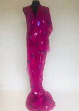 Load image into Gallery viewer, Sequinned Silk Georgette - Glasgow Fabric Store
